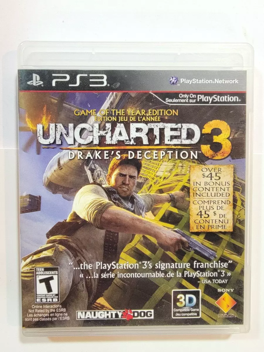 Uncharted 3 Drake's Deception PS3 Review -