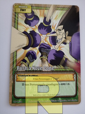 Rush a Nove Code - Foxy  TD-W24  Common  One Piece TCG Italiano