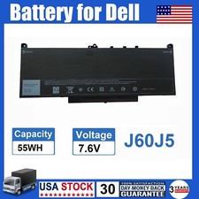   Battery For Dell Latitude E7270 E7470 Series Laptop J60J5 R1V85 451-BBSX 451 US