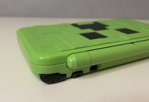 New Nintendo 2DS LL XL MINECRAFT CREEPER EDITION Console USED TESTED #670 - Picture 9 of 20
