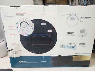 bObsweep PetHair Plus Robotic Vacuum Cleaner and Mop UNTESTED | eBay