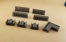 N Scale 8 Piece Cafe/Diner/Resturant Interior, 3D Resin Printed, Unpainted