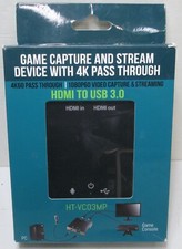 Hornettek Game Capture  Stream Device W/4K PassThrough - Parts/Repair