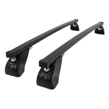 Modula Steel Roof Bars Set Mercedes E Class Saloon 09-16 Fixed Point Simple Rack