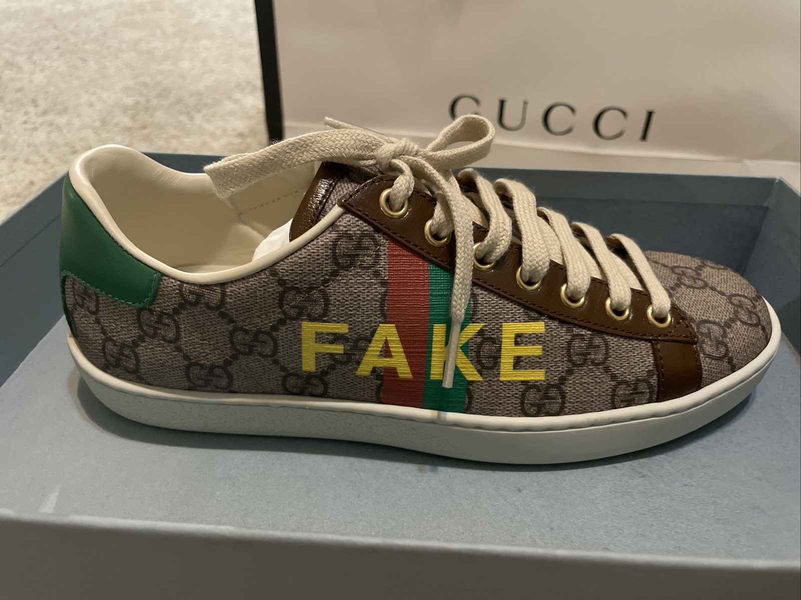 Gucci New Face Sneakers Women's 37 Authentic! | eBay