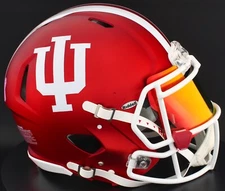 INDIANA HOOSIERS NCAA Riddell Speed Full Size REPLICA Football Helmet
