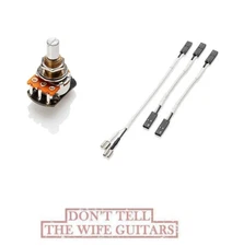 EMG 500K CONTROL PASSIVE VOLUME SOLID SHORT SHAFT POT FOR HUMBUCKER P/U's #3130