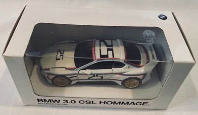 BMW 1/43 Scale Diecast - BMW 3.0 CSL Hommage - Very Rare! | eBay