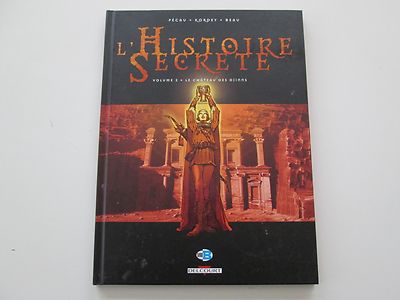 GEHEIME GESCHICHTE T2 EO2005 SEHR GUTER ZUSTAND LE CHATEAU DES DJINNS ORIGINALAUSGABE DD1