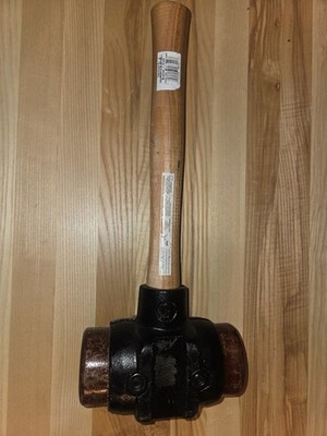 VAUGHAN Split Head Hammer, Fast Change Face & Handle, Shock Transfer SH275 7.5LB