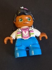 Lego - Duplo - FIGURINE - Enfant - Police Pompiers Train Zoo Chantier Fille