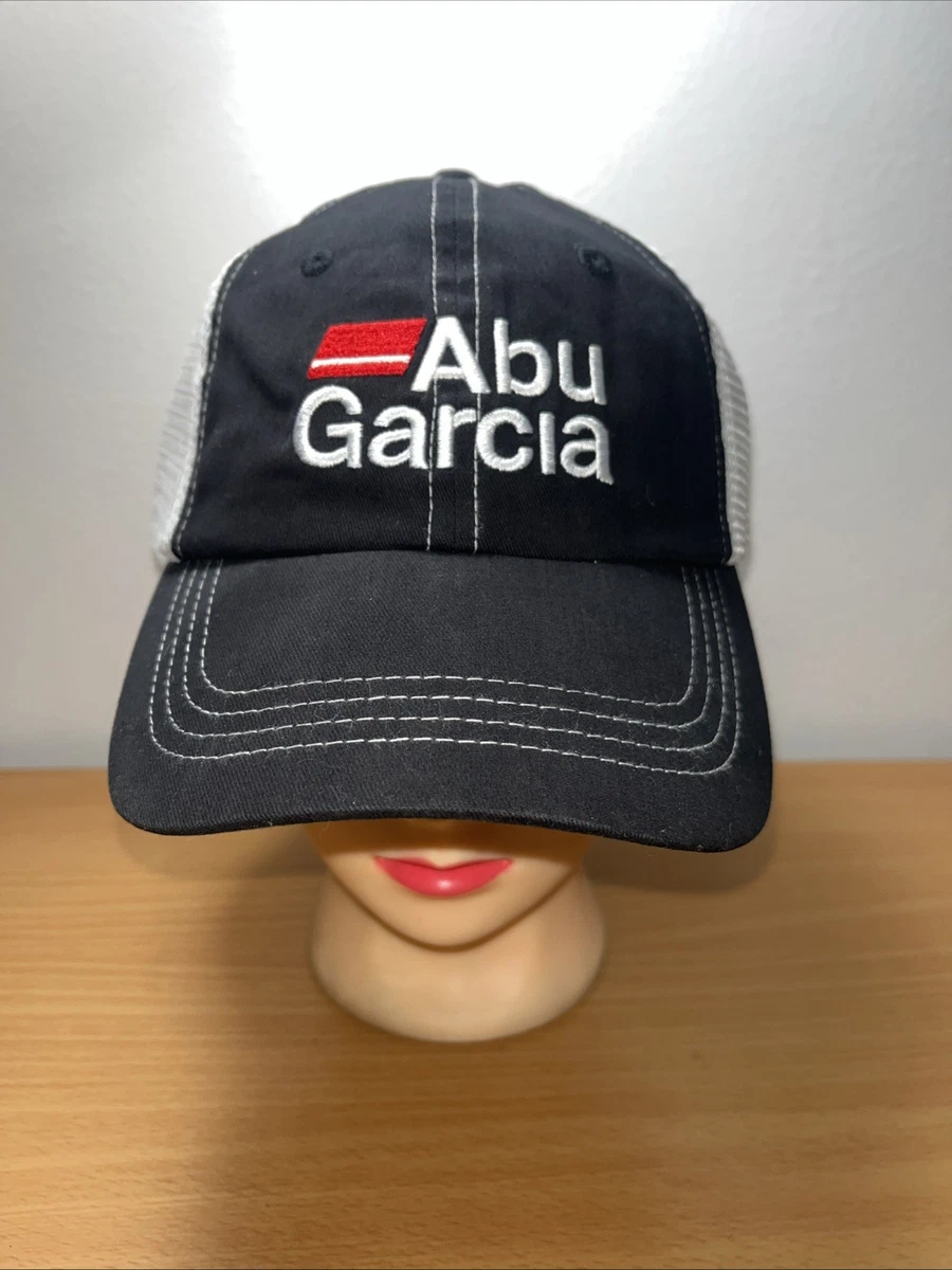 Casquette Baseball ABU GARCIA – Noire – Taille Réglable S/M Et L/XL – Pêche