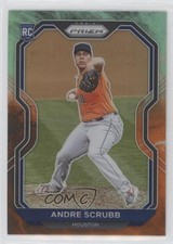 2021 Panini Prizm Cosmic Haze Prizm Andre Scrubb #54 0j4n