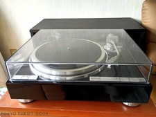  Excellent Kenwood KP-9010 Quartz Direct Drive Turntable Piano Black Japan