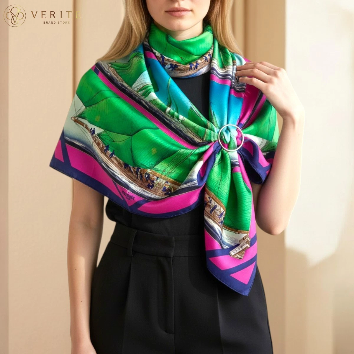 HERMÈS Purple Scarves & Wraps for Women for sale | eBay
