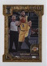 2021-22 Donruss Elite Primary Colors Orange Die-Cut Anthony Davis #3 10qe