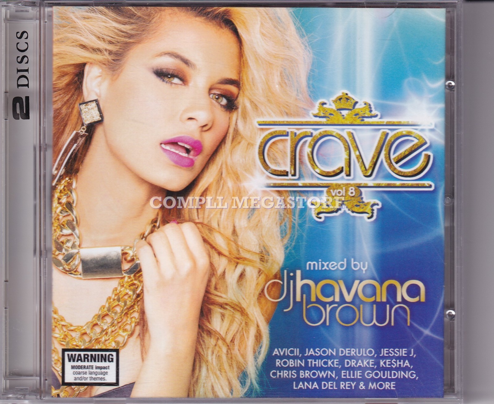 DJ Havana Brown - Crave Vol. 8 / 2CD (Aus 2013) Icona Pop Axwell Jason Derulo