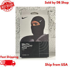 NEW Nike Balaclava Nike Pro Therma-FIT Hyperwarm Hood Balaclava  Black Full Face 