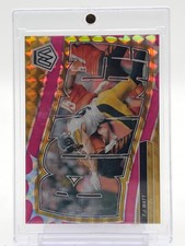 T.J. WATT 2024 MOSAIC BOUNCE! PINK fluorescent PRIZM /10 #3 STEELERS Q4444