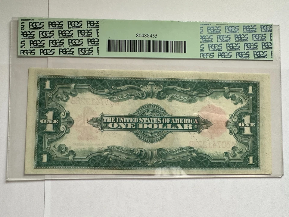 1923 $1 Red Seal, Speelman / White - FR.40 PCGS 55 - Image 2 of 4