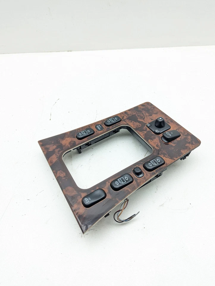 96-02 梅赛德斯 W210 E320 中控台变速器装饰边框组件木质 — 第 4/4 张图片