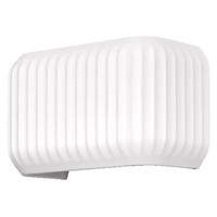 Osram Wandleuchte Decor Plaster Routes Weiß Gips E27 Innenraum Dekorativ