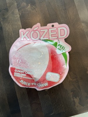 Peel Able White Peach Gummy Candy Mix Gel Candy