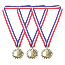 Award Medals, 3 Pcs 1st Metal Competition Medals, Gold