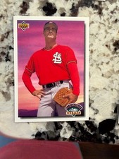 1992 UPPER DECK MLB BASEBALL DIAMOND DEBUT CHECKLIST CARD DONOVAN OSBORNE #770