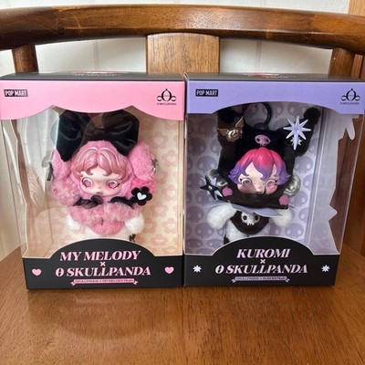 SKULLPANDA ぬいぐるみセット XG Kuromi My Melody 100% Authentic Skullpanda x My Melody & Kuromi Series Figure Toy