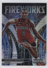 2022-23 Panini Prizm Draft Picks Fireworks Hyper Bennedict Mathurin #FW-BM 10qe
