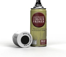 The Army Painter Base Primer Matt Black, 400 Ml Acrylic Spray Primer, Spray For
