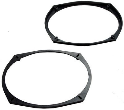 Car Audio Universal 6x9'' Harmony Speaker Spacer Adds 1/2'' Depth - Pair