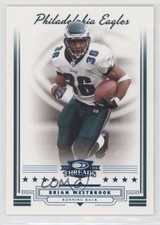 2006 Donruss Threads Retail Blue 192/200 Brian Westbrook #114 2u3