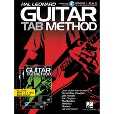 Hal Leonard Guitar Tab Method Books 1, 2  3 All-in-One Edition Bk/Audio Online
