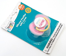 NEW BABY KING PINK Gentle STEPS Pacifier SERIOUSLY CUTE 0 months