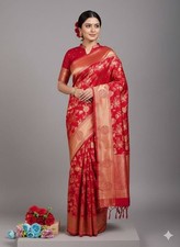 WEDDING DESIGNER BOLLYWOOD SAREE BLOUSE NEW SARI INDIAN PAKISTANI BRIDAL PARTY