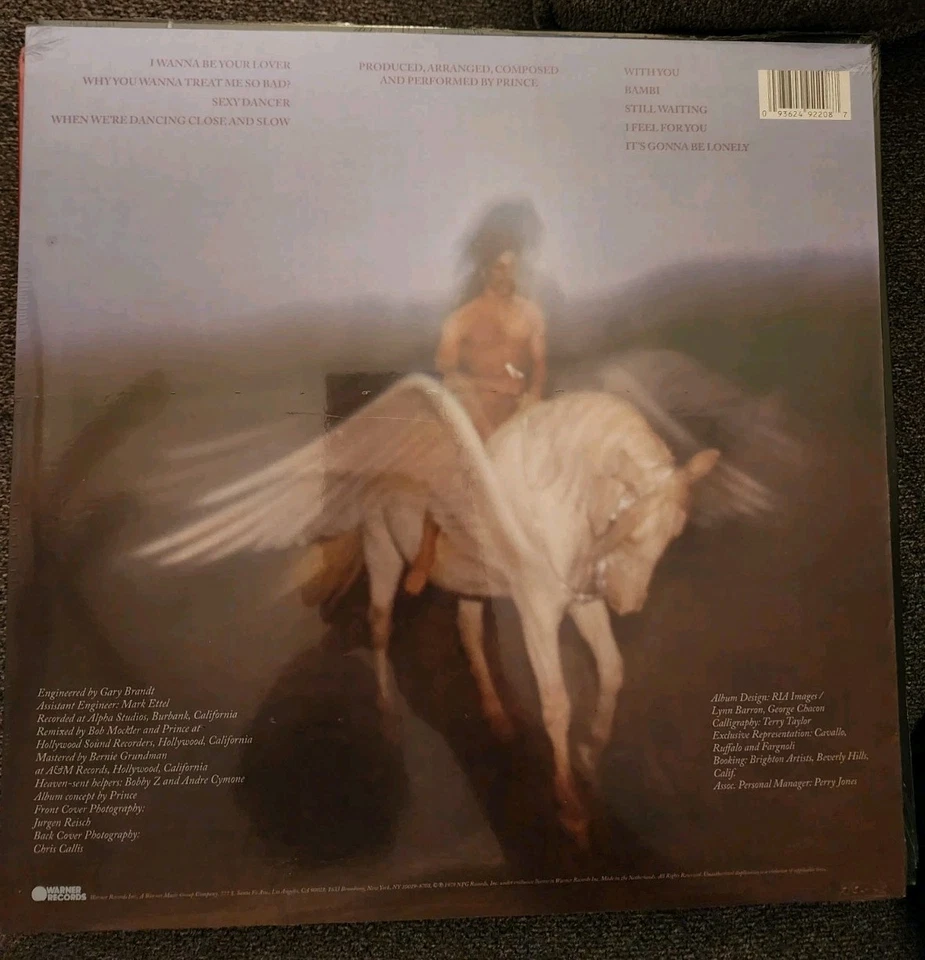 PRINCE Self-Titled Vinyl LP It's A Sealed Copy Pressing Foto 2 de 2