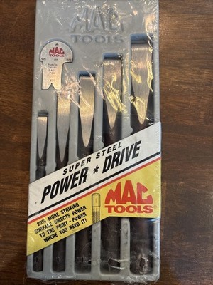 Mac Tools 5 Piece Power drive chisel set