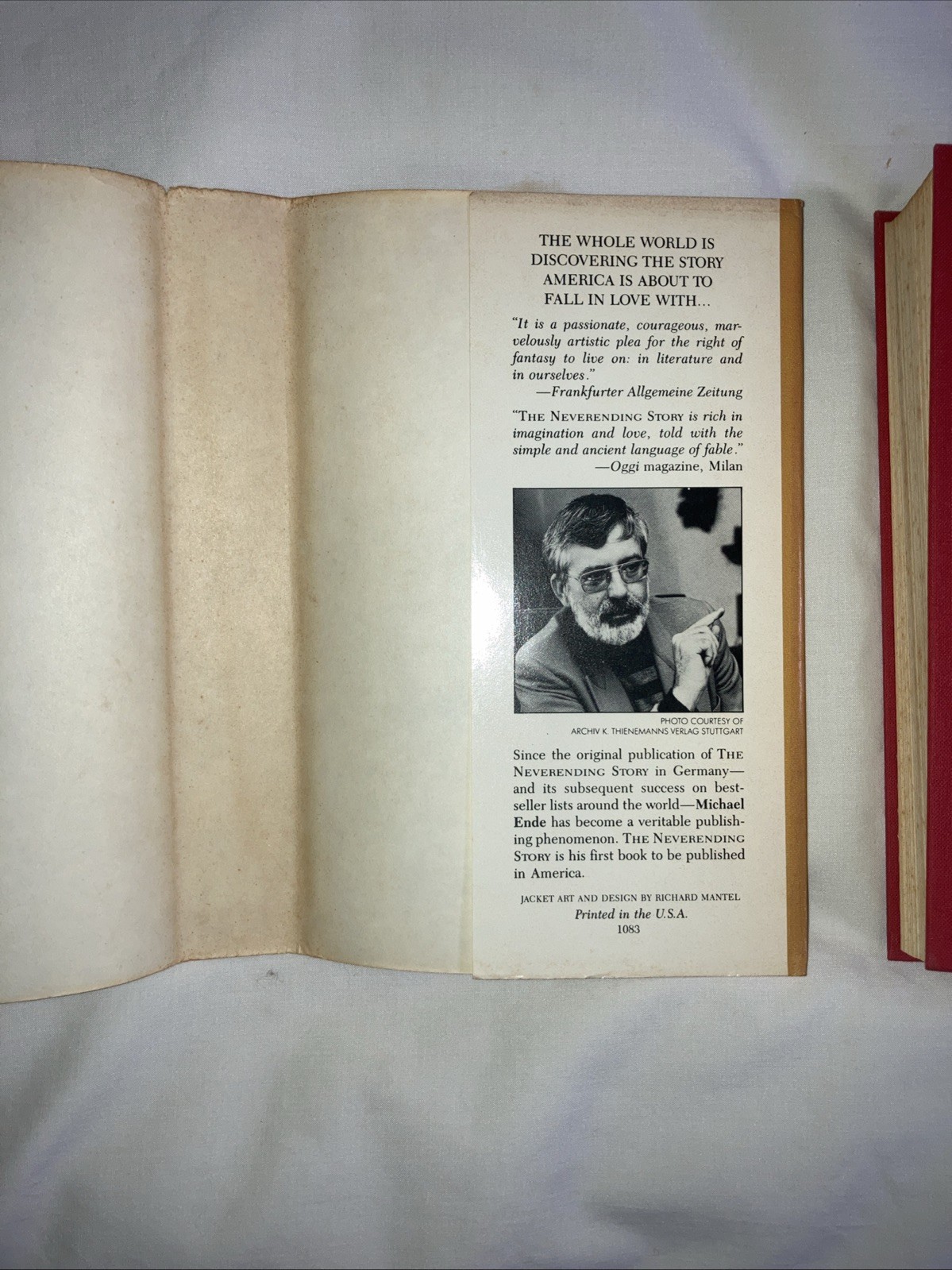 The Neverending Story Michael Ende First Edition 1st Printing Doubleday 1983