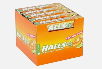 Halls zuckerfrei verschiedene Zitrusmischung mit Vitamin C