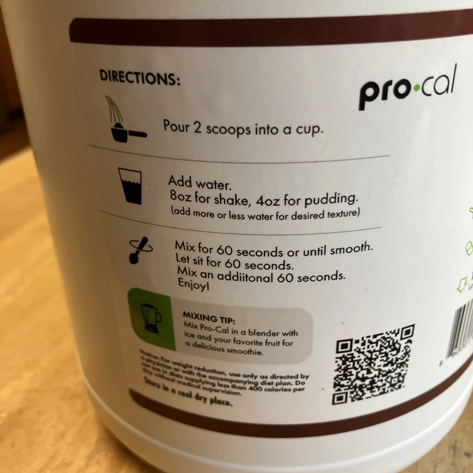 Chocolate Pudding Shake - High Protein/Low Cal 1 Pound Sealed - Image 4 of 4