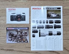 Pentax Super Program Camera  Accessories Manuals