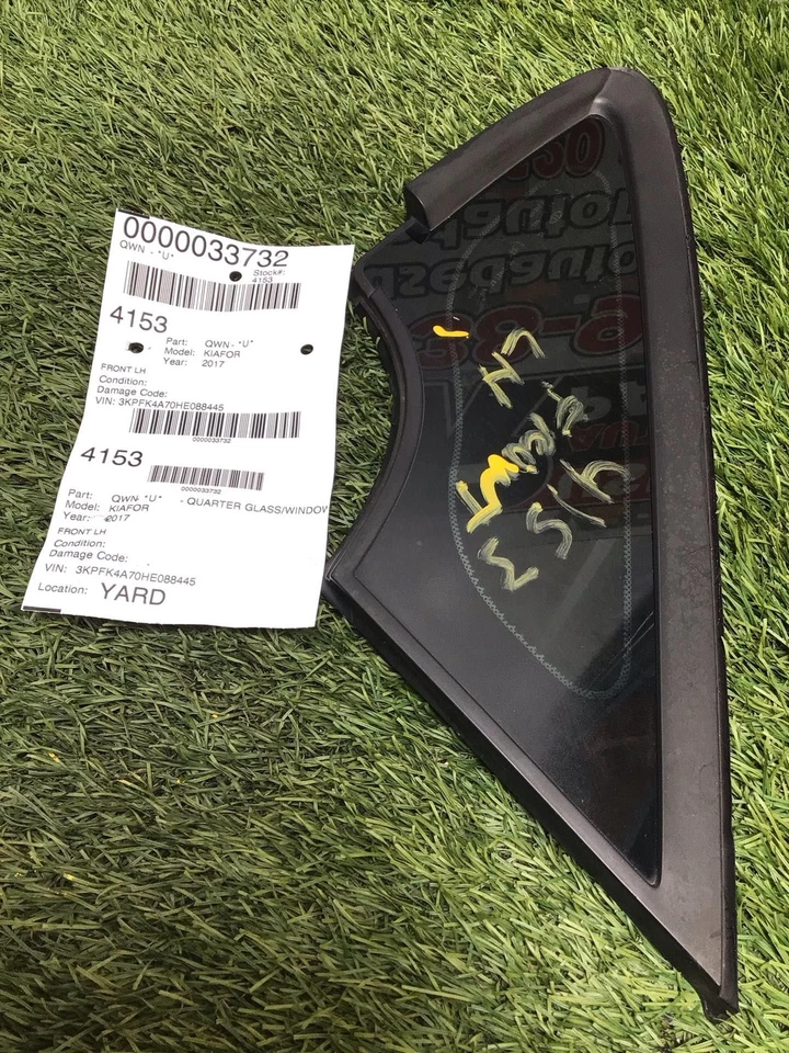 ✅ KIA FORTE 2017 puerta izquierda ventilación vidrio lado pasajero Pn: 86180-A7000 OEM Foto 4 de 4