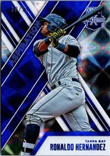 2017 Panini Elite Extra Edition #91 Ronaldo Hernandez Aspirations Blue #/75