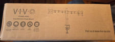 VIVO Dual Monitor Desk Mount, Heavy Duty Adjustable Steel Stand, Clamp-On V002