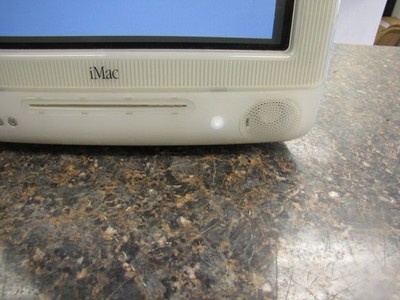 Vintage Apple iMac G3 M5521 Blue Dalmatian Dots 600MHz - Powers on