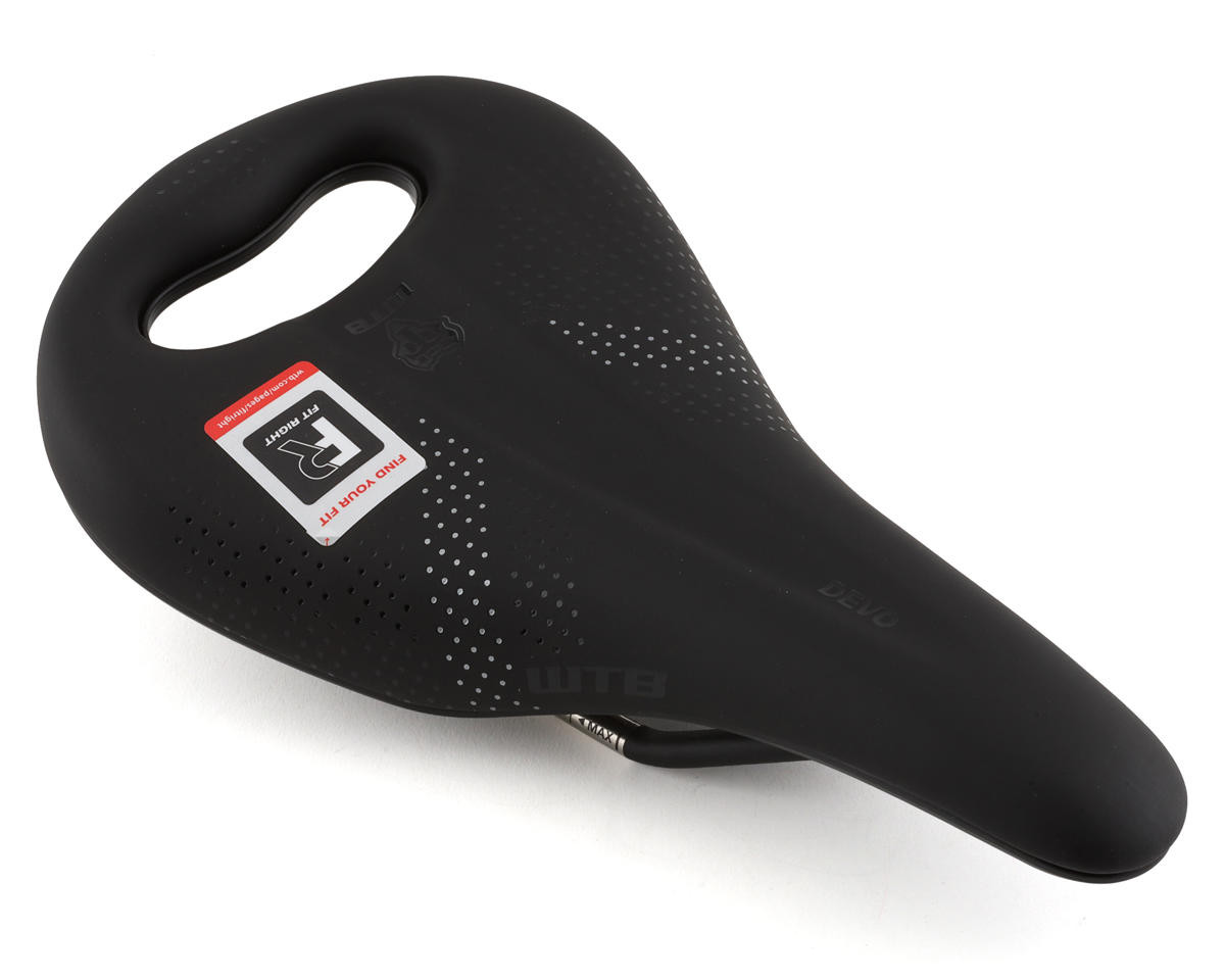 WTB Devo PickUp Saddle (Black) (Stainless Rails) | eBay