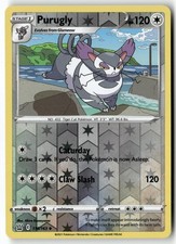 PURUGLY 116/163 UNCOMMON BATTLE STYLES POKEMON REVERSE HOLO NEAR MINT