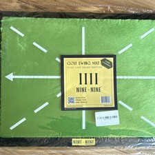 Nine Nine Golf Swing Mat Green 99GSMV2405 for Swing Practice Golf